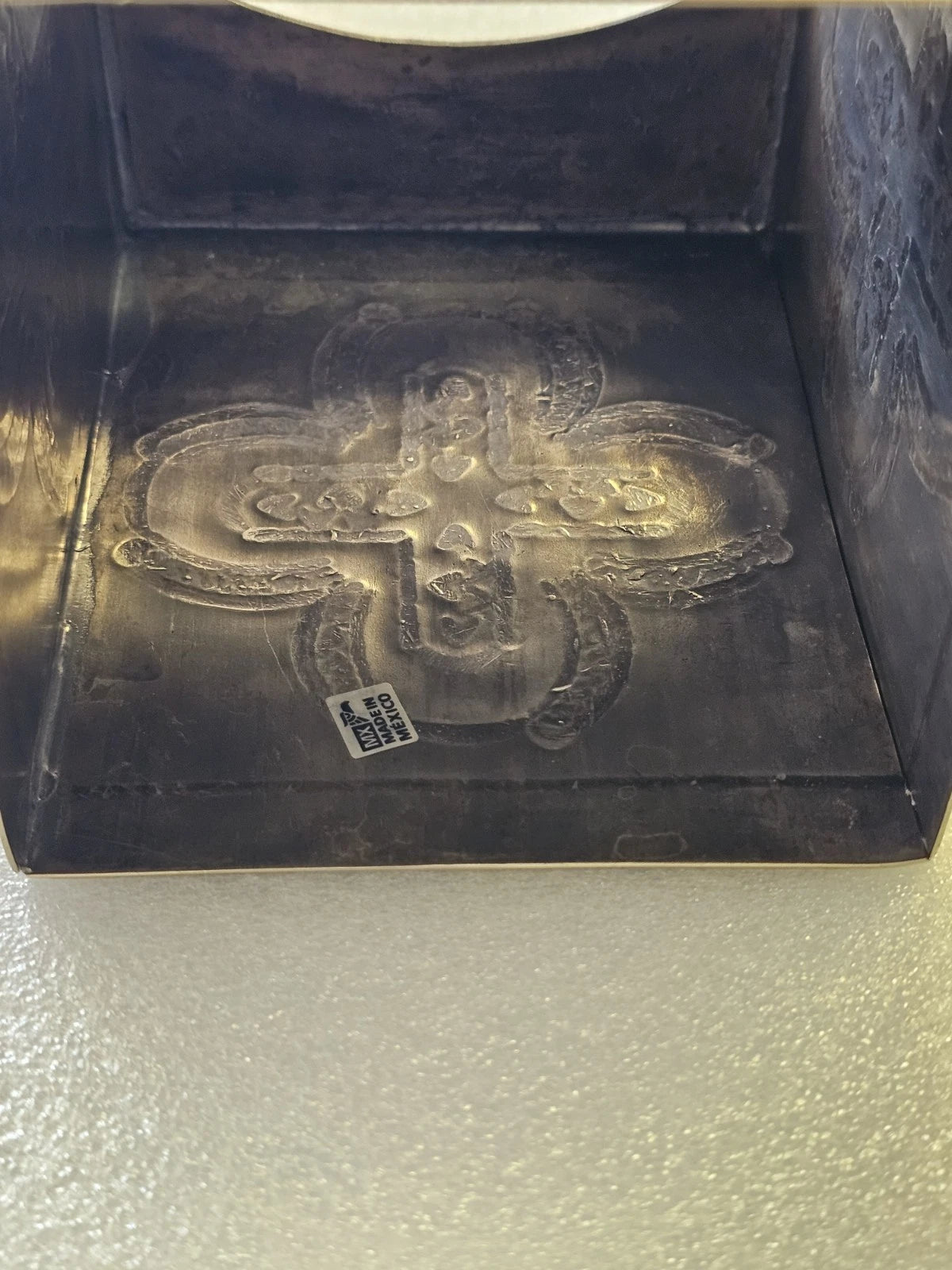 J Alexander Rustic Silver Tissue Box Cover | eBay