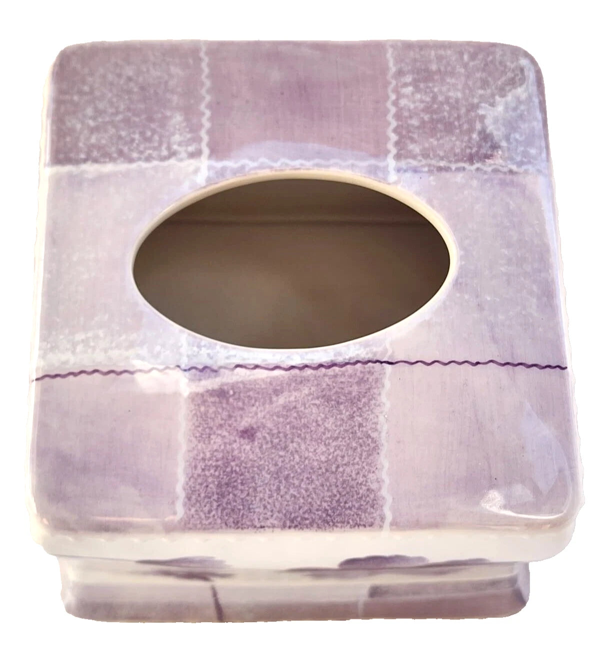 Ceramic Tissue Box Cover Bathroom Kleenex Accessories Facial Tissue Holder | eBay