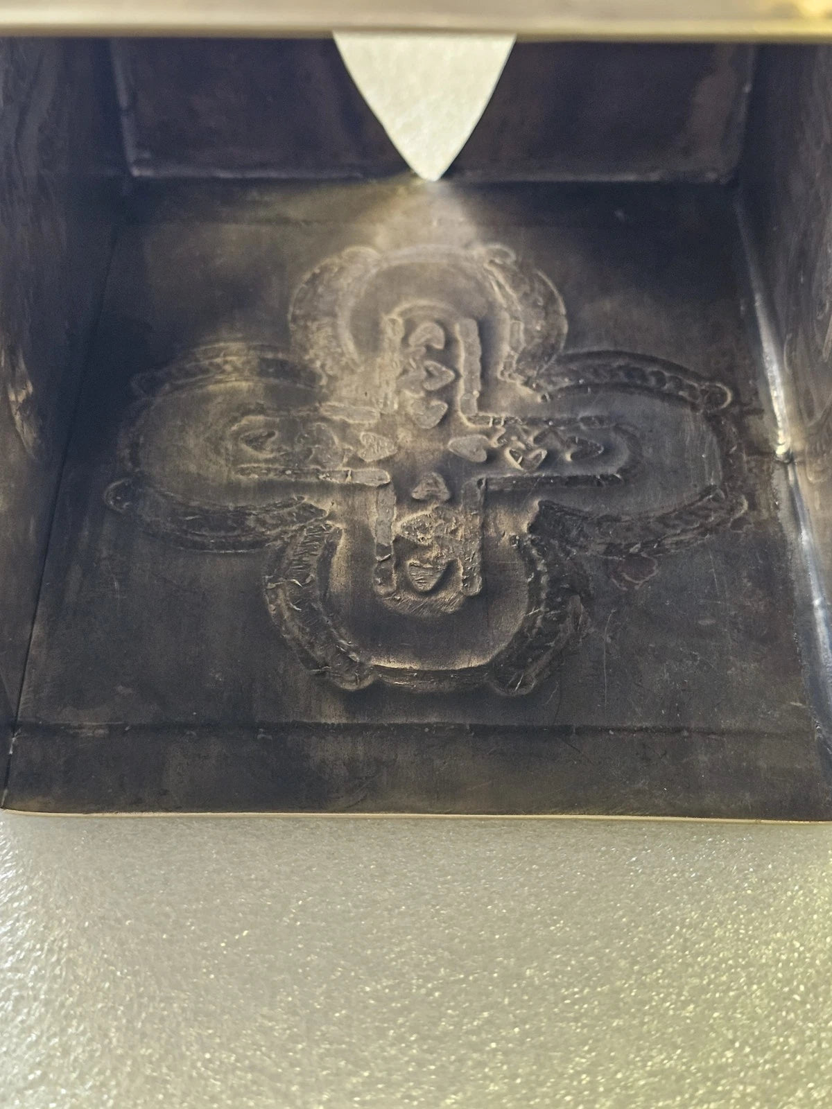 J Alexander Rustic Silver Tissue Box Cover | eBay