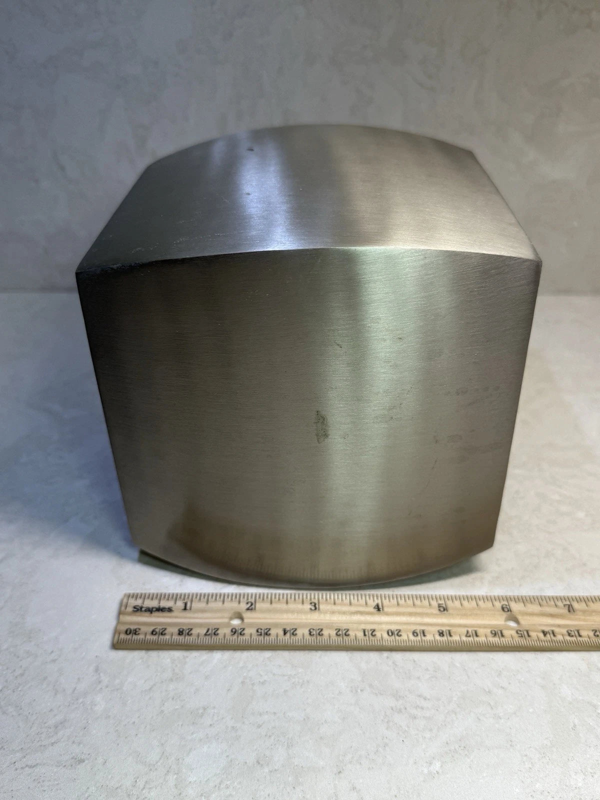 Vintage Brass Square Tissue Box Cover Made in India Nickel Plating 5 x 5 x 6” | eBay