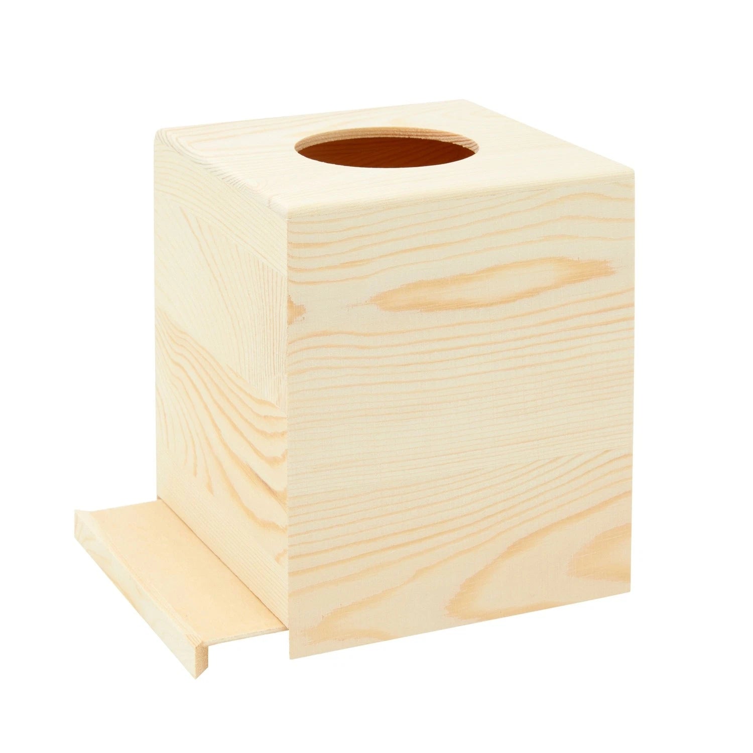 2 Pack Unfinished Wood Tissue Box Cover for DIY Crafts, Home Decor, 5x5.5 in | eBay