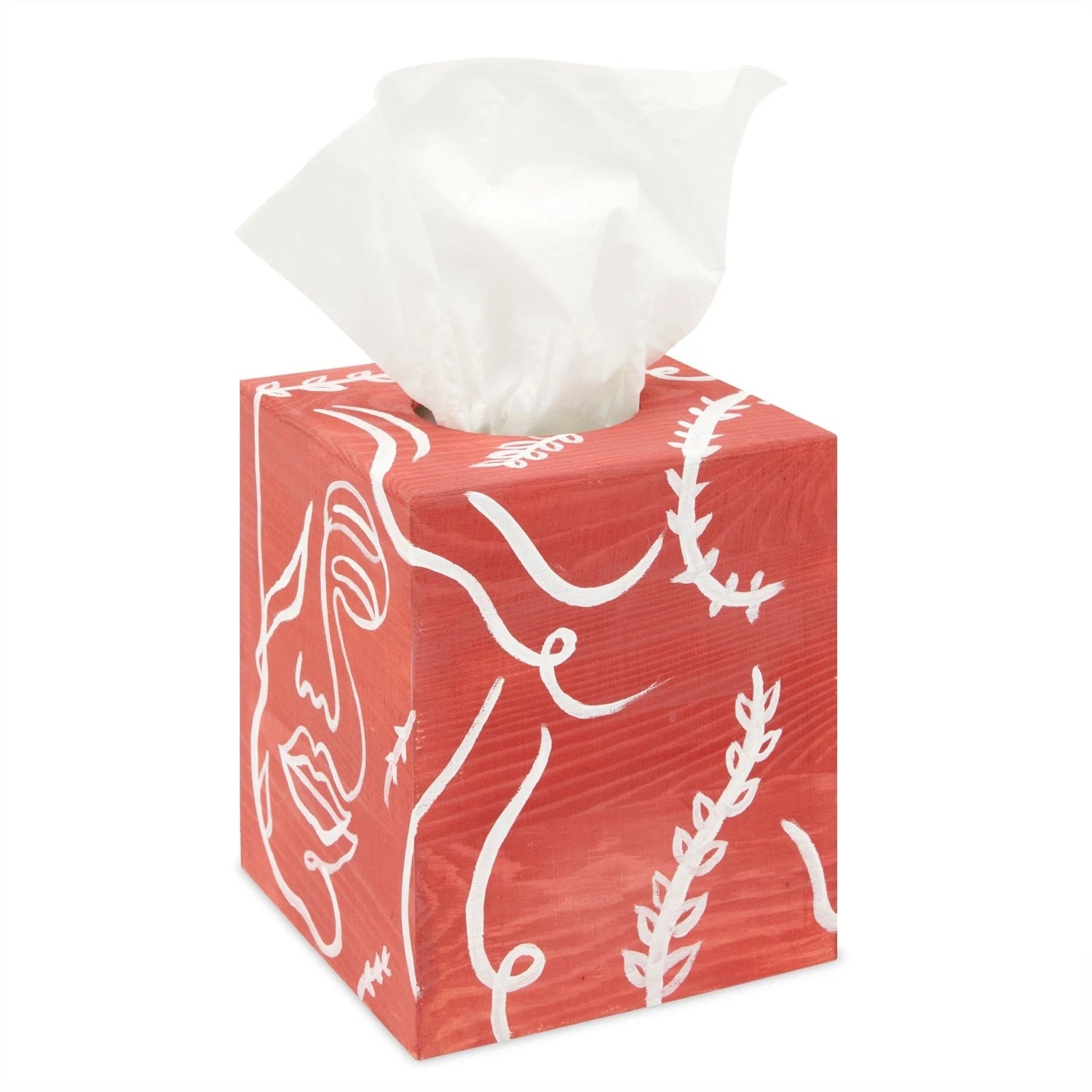 2 Pack Unfinished Wood Tissue Box Cover for DIY Crafts, Home Decor, 5x5.5 in | eBay