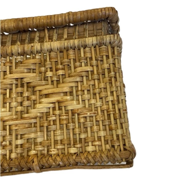 Crown | Fish Woven/Wicker Rattan Tissue Box Decor Brown | eBay