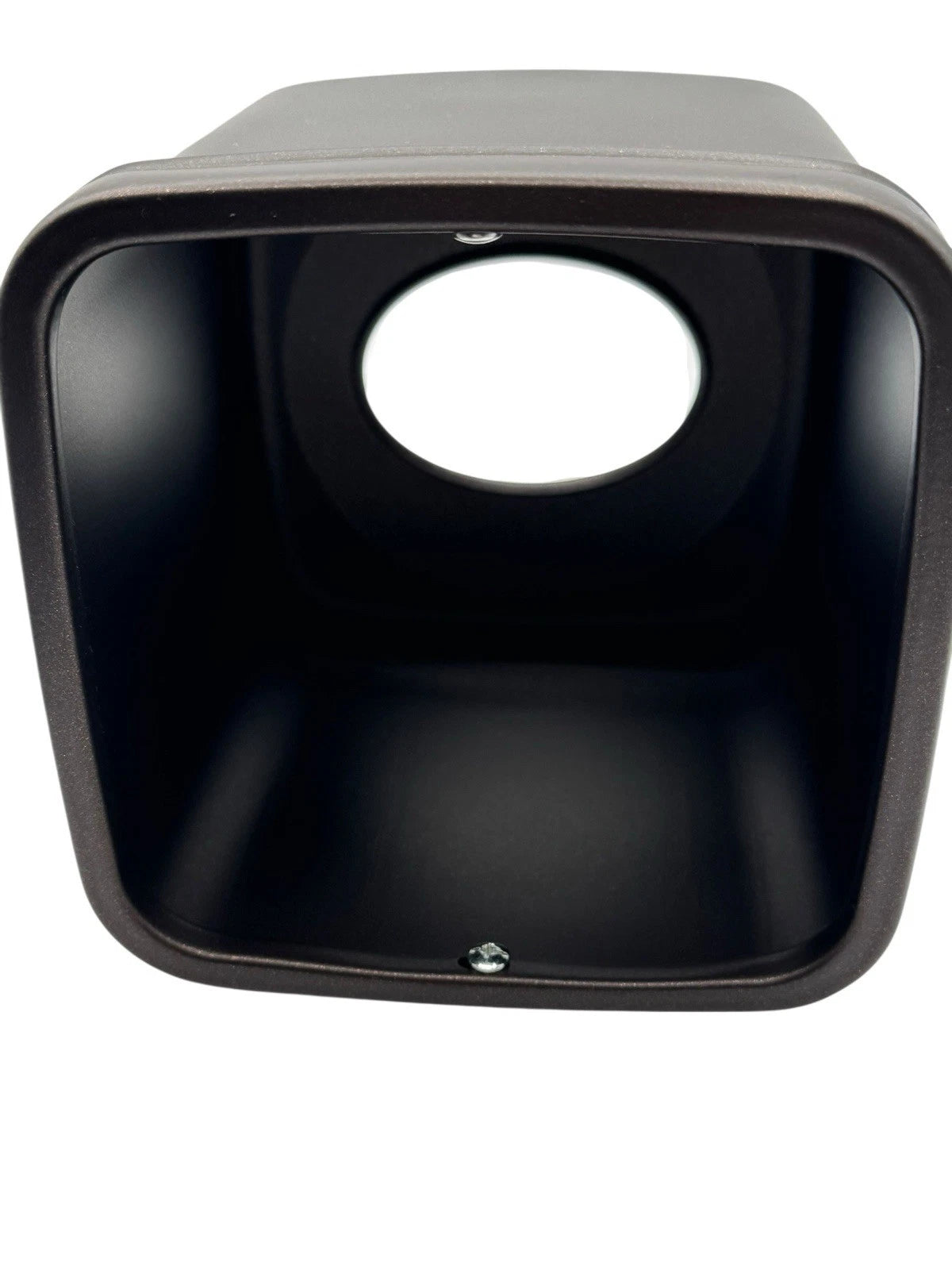 iDesign York Tissue Box Cover Brown Bronze Metal Square Countertop InterDesign | eBay