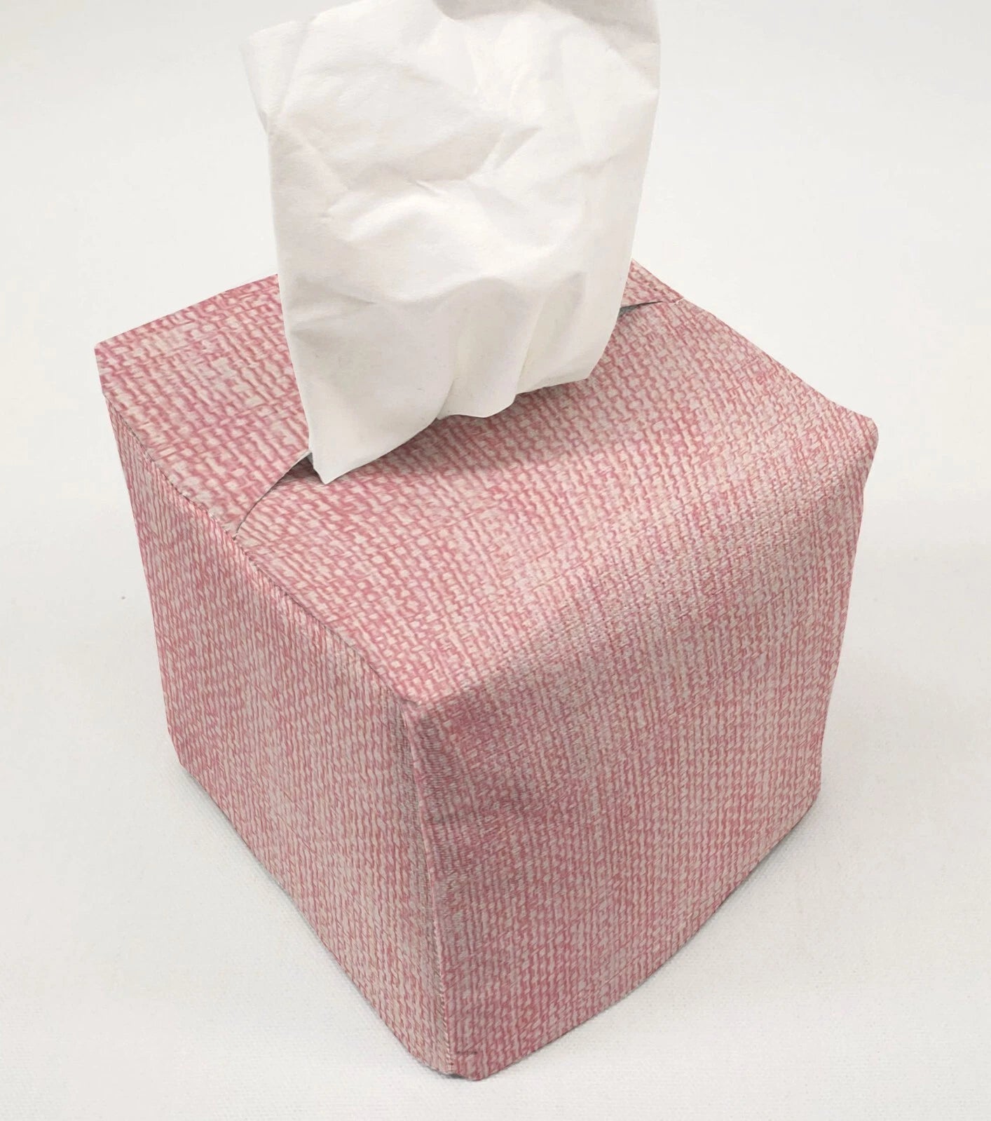 Faux Burlap Tissue Box Cover (8 Colors Available) | eBay