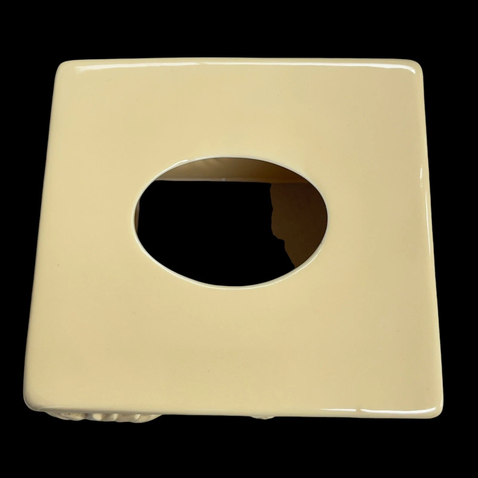 TISSUE BOX COVER Yellow Square TISSUE BOX HOLDER Flowers Bees | eBay