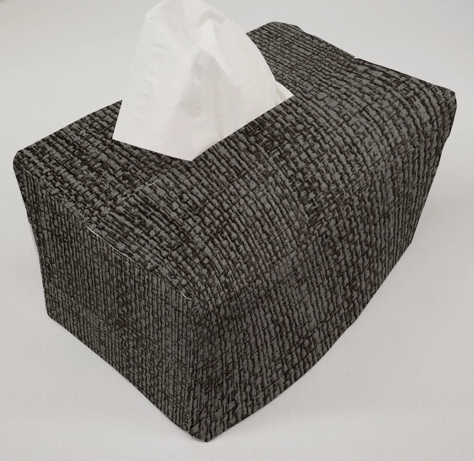 Faux Burlap Tissue Box Cover (8 Colors Available) | eBay