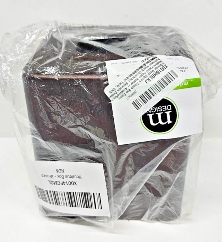 Metal Square Tissue Box Cover for Bathroom - Modern Steel Holder/Dispenser | eBay