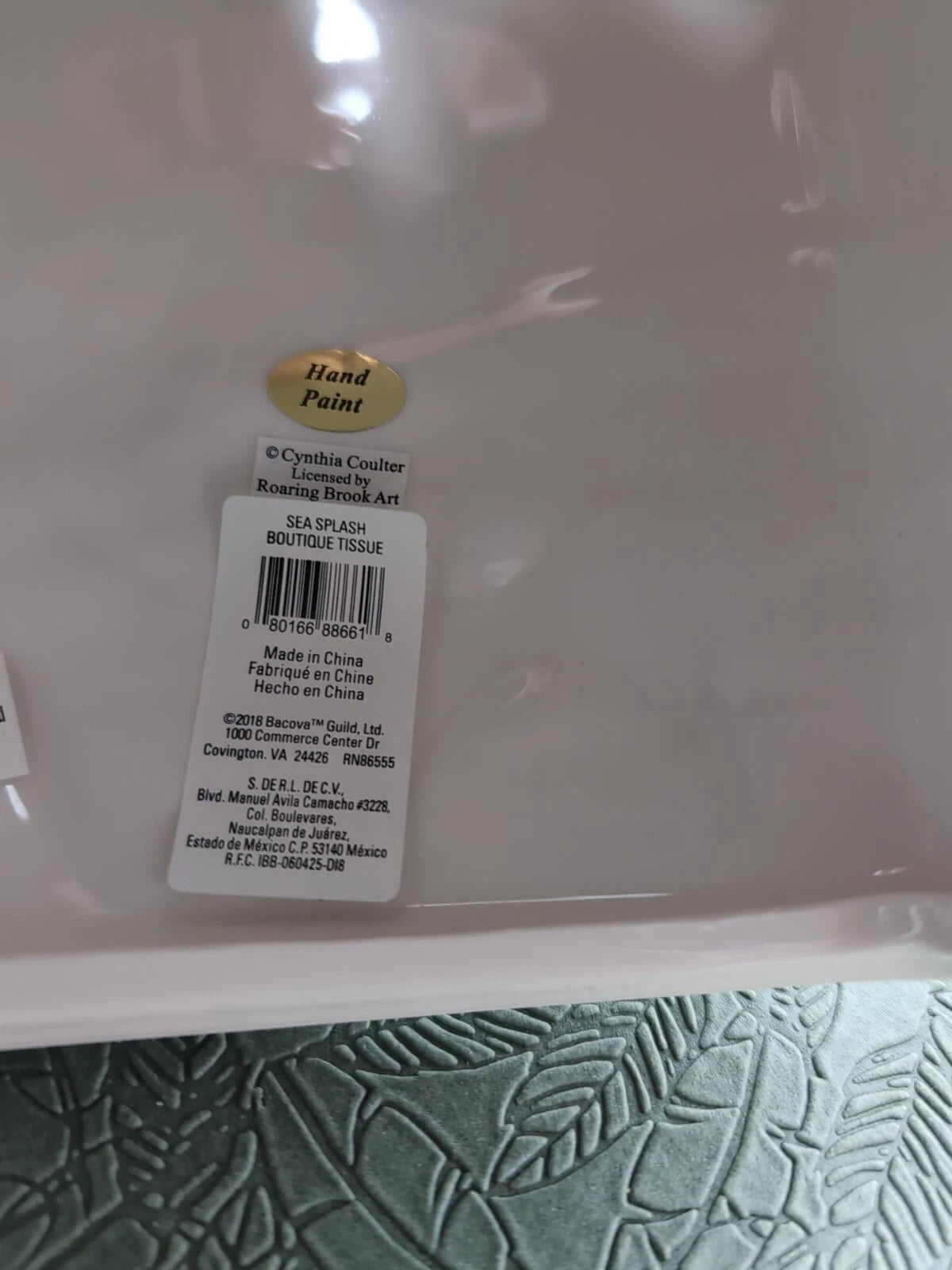 Cynthia Coulter Sea Splash Boutique Tissue Box Cover Hand-Painted Mermaid Rare | eBay