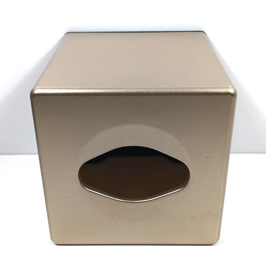 Gold Tissue Box Cover Square | eBay