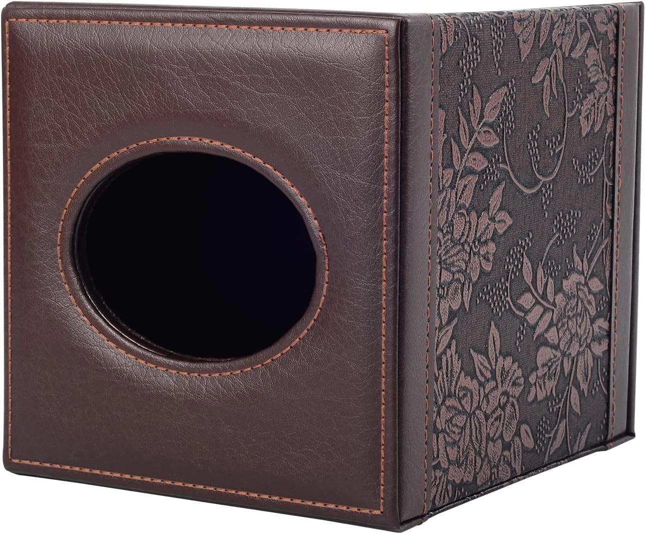 Elegant Leather Tissue Box Cover – Modern Square Design with Magnet Closure | eBay
