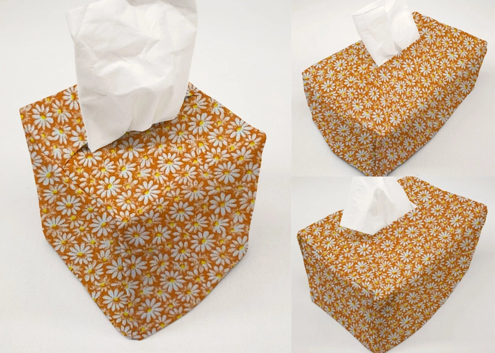 Crazy for Daisies Tissue Box Cover | eBay