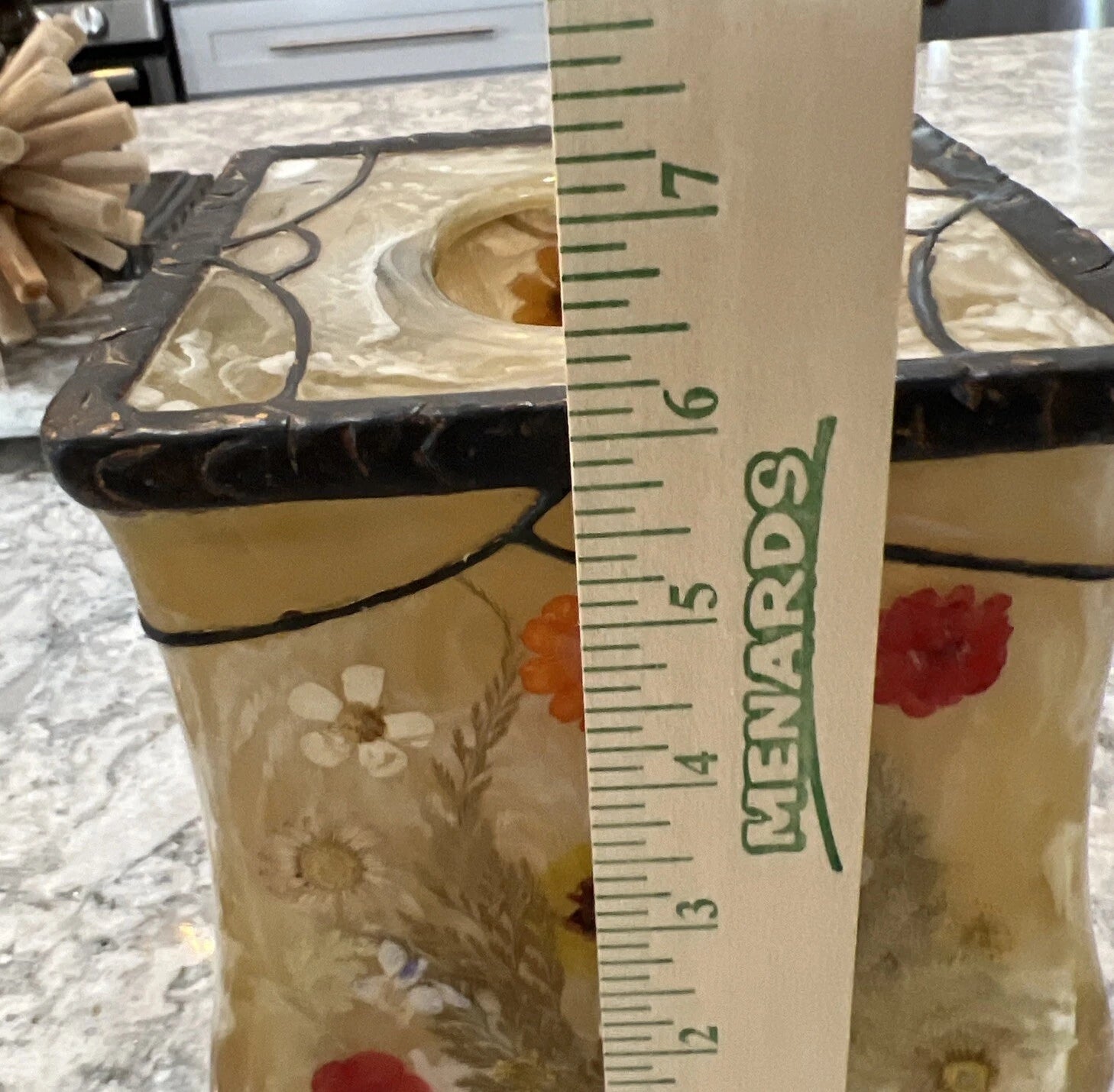 Acrylic Tissue Box Cover Holder Floral By India Ink Multi Color | eBay