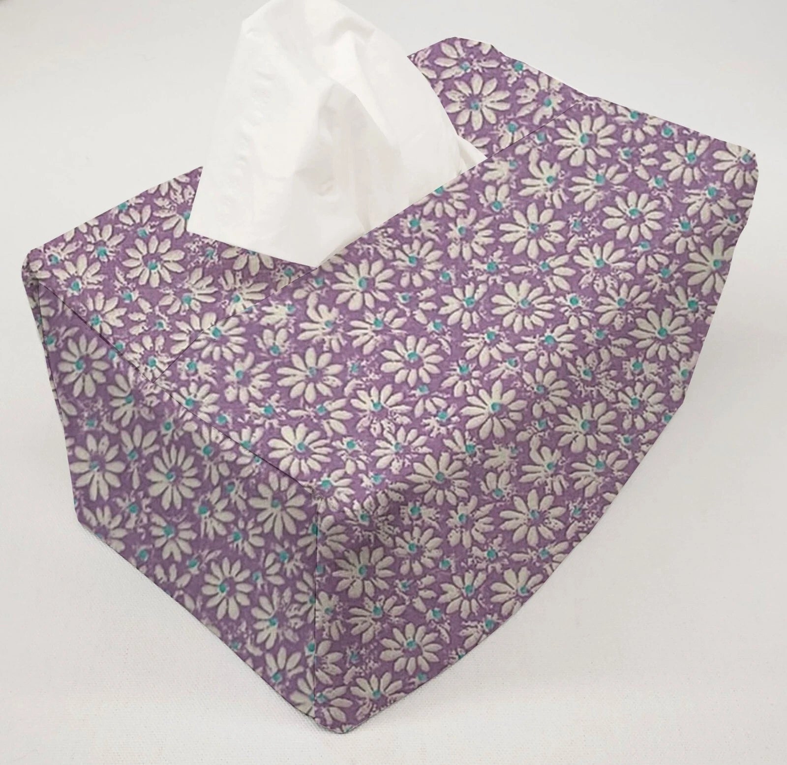 Crazy for Daisies Tissue Box Cover | eBay