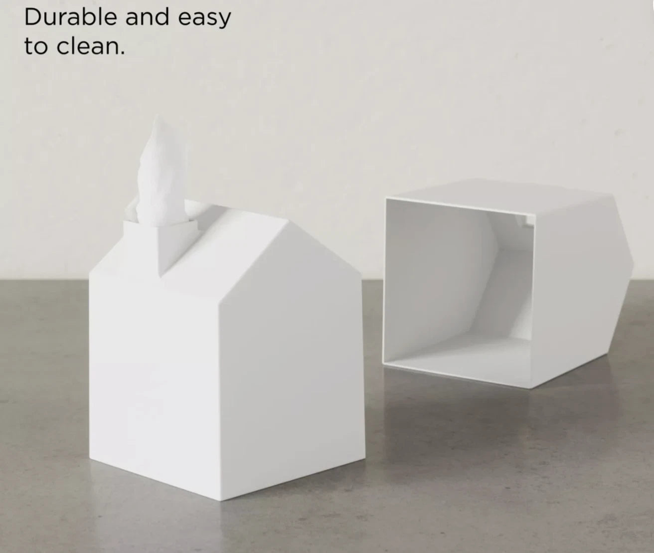 2 Casa Tissue Box Covers - Adorable Farm House Shaped Square Tissue Box Holders | eBay