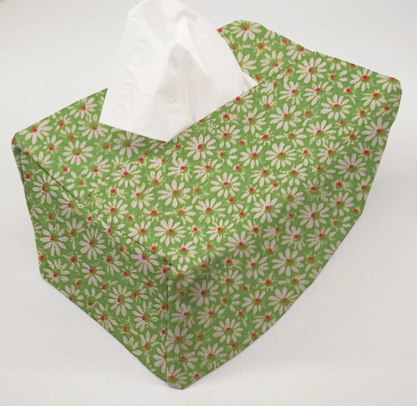 Crazy for Daisies Tissue Box Cover | eBay