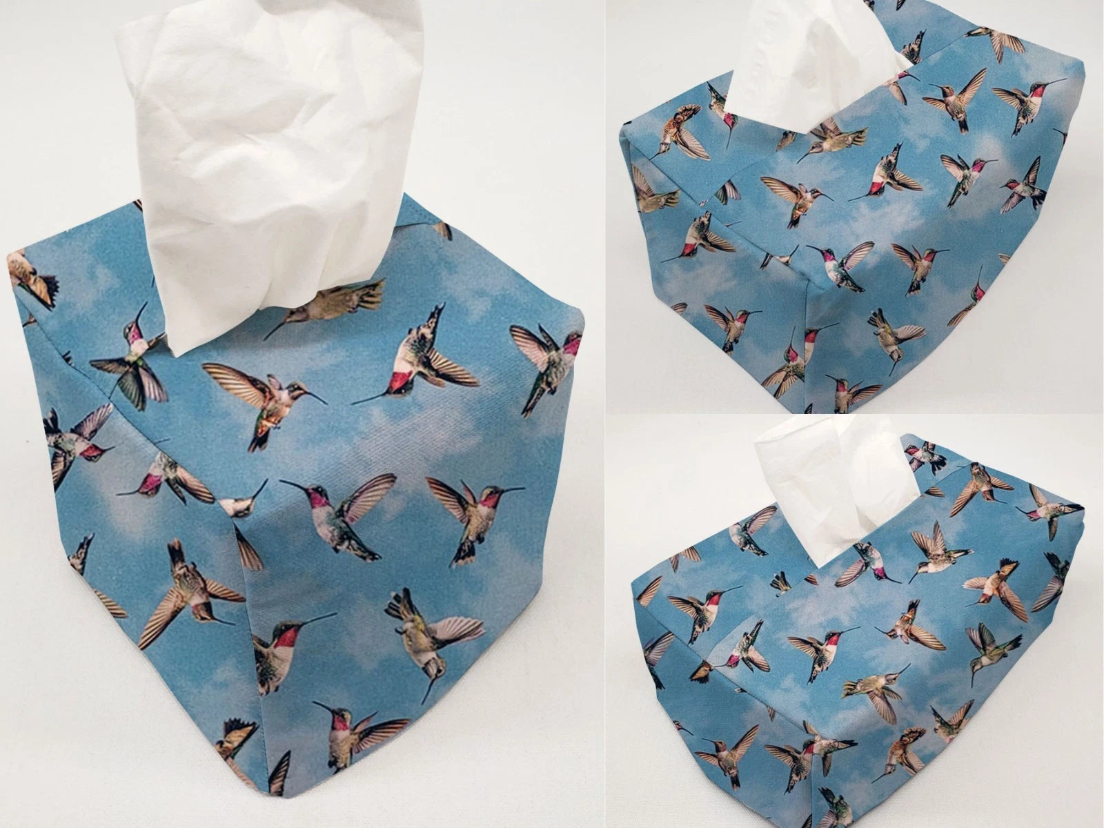 Hummingbirds Tissue Box Cover | eBay