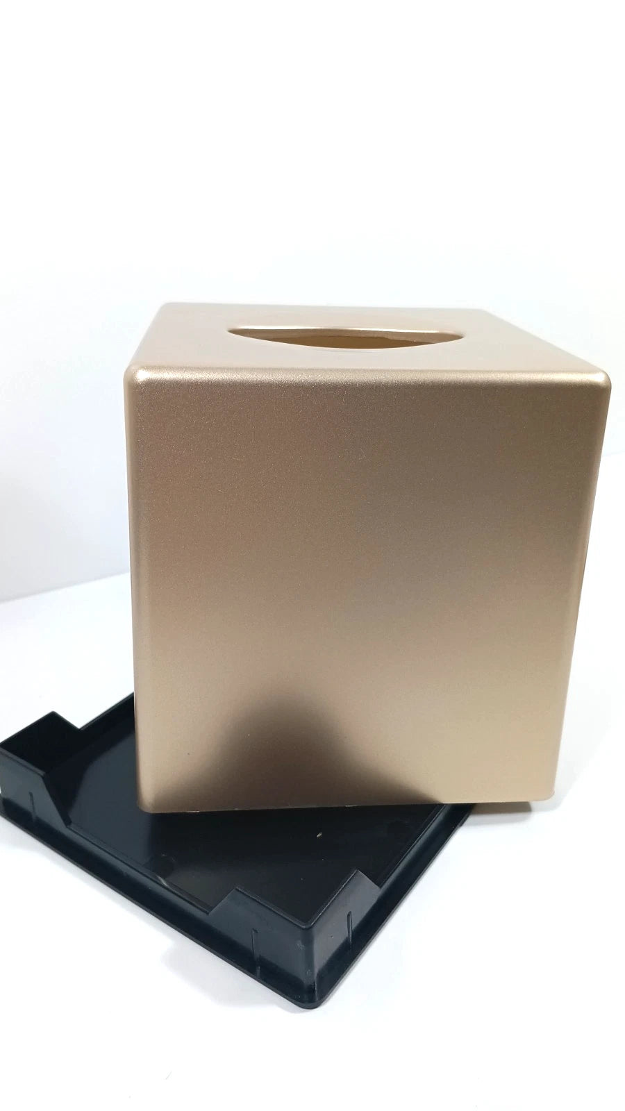 Gold Tissue Box Cover Square | eBay