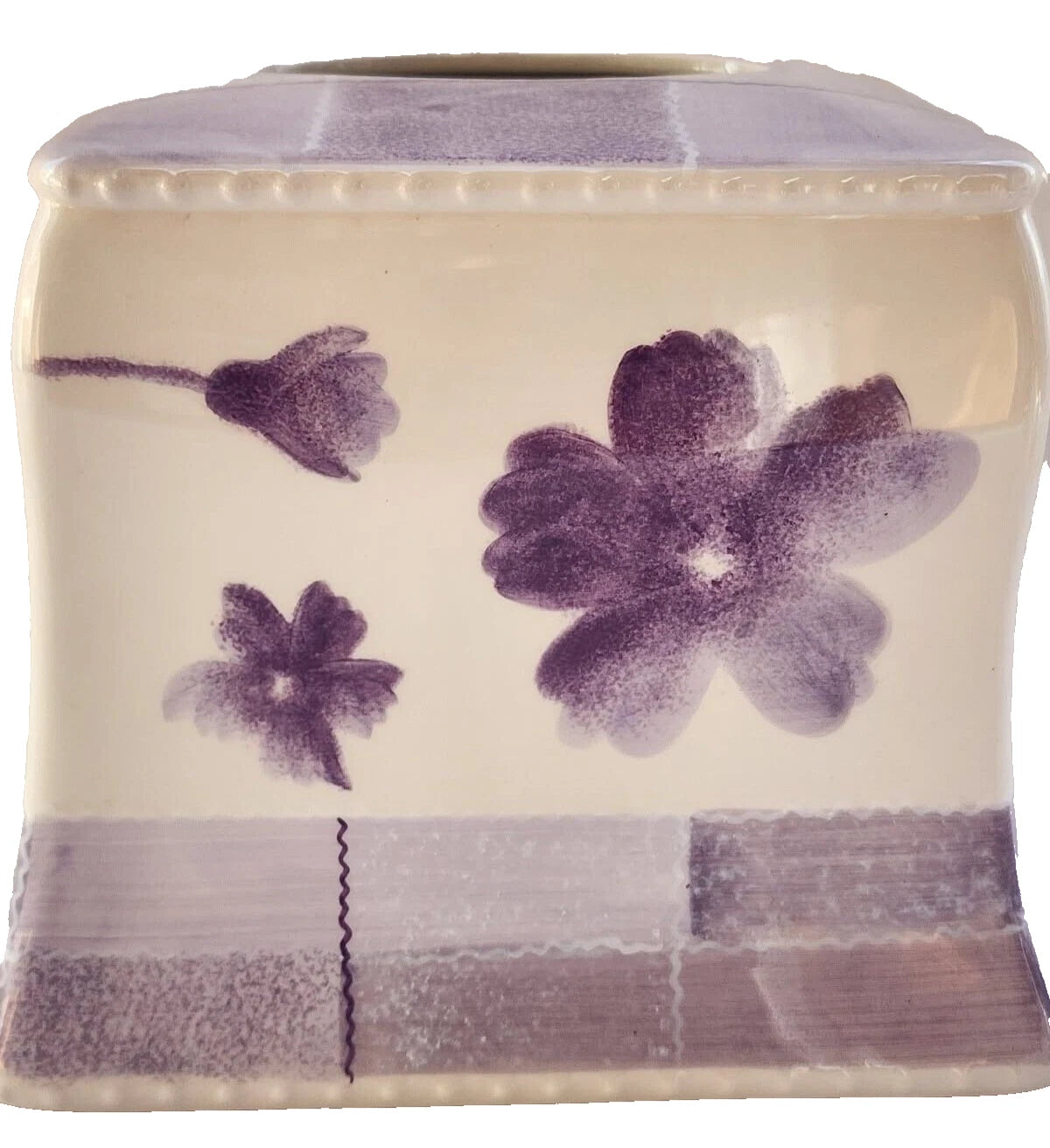 Ceramic Tissue Box Cover Bathroom Kleenex Accessories Facial Tissue Holder | eBay