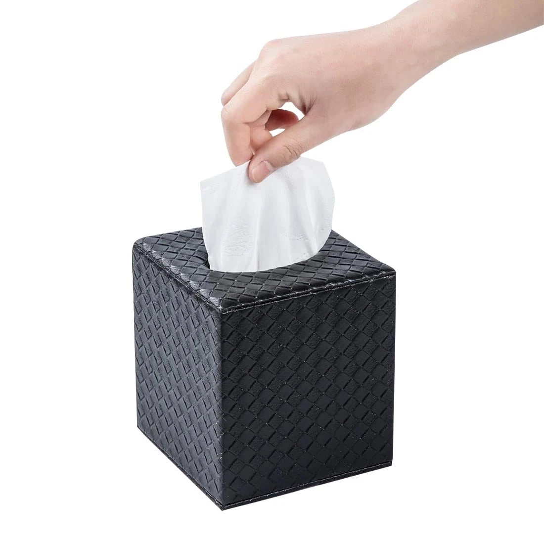 Black Tissue Box Cover,Tissue Box Cover Square,Black Tissue Box Holders,Tissue | eBay