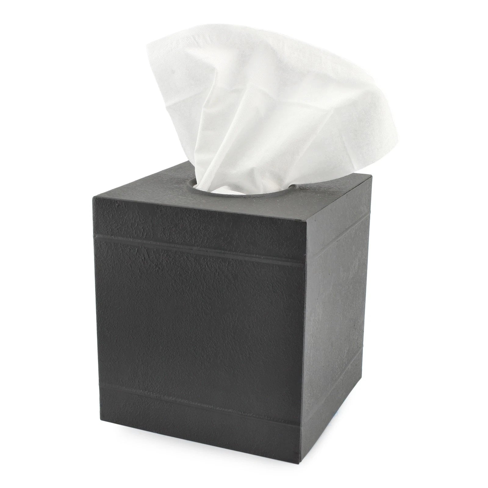 Galvanized Square Tissue Box Cover, Distressed Vintage Style Decor Tissue Holder | eBay