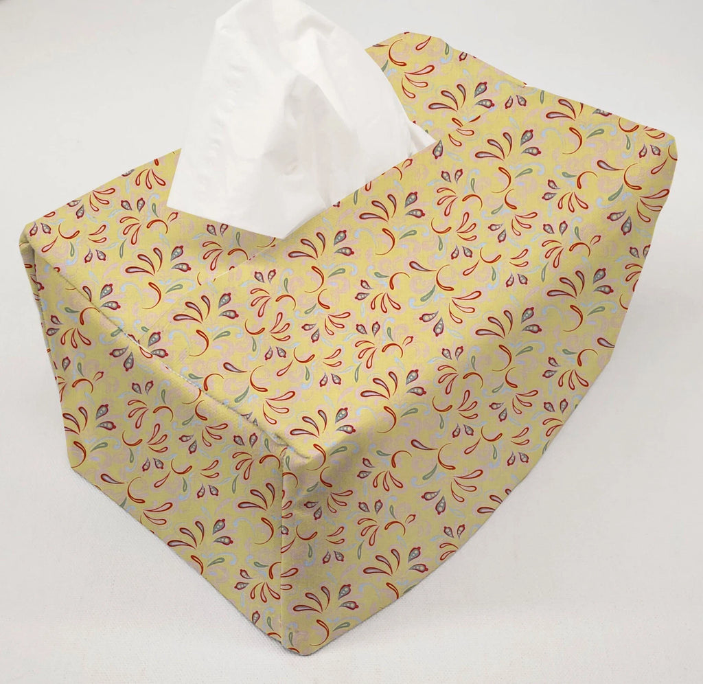 Paisley Tissue Box Cover (4 Colors Available) | eBay