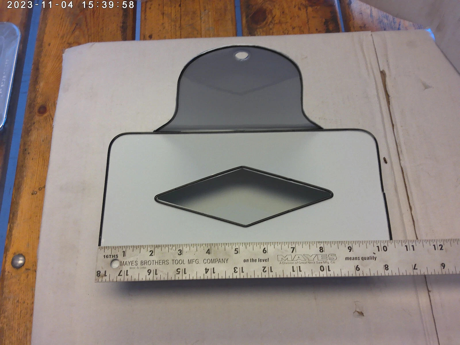 Decorative enamelware tissue box /holder (White) | eBay