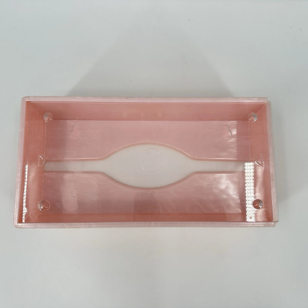 Vintage MCM Celebrity Pink Starburst Tissue Box Holder Acrylic Lucite Plastic | eBay