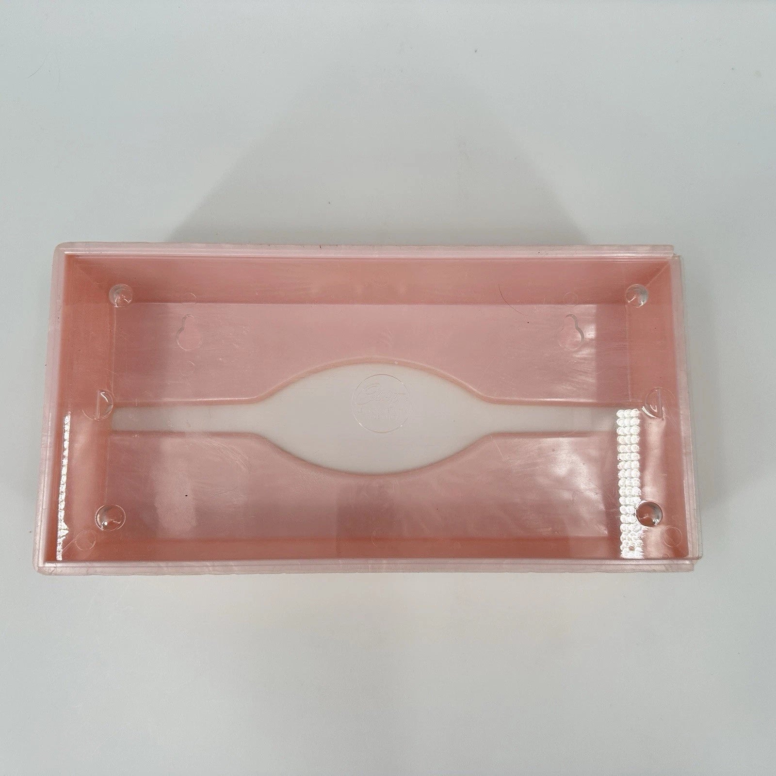 Vintage MCM Celebrity Pink Starburst Tissue Box Holder Acrylic Lucite Plastic | eBay