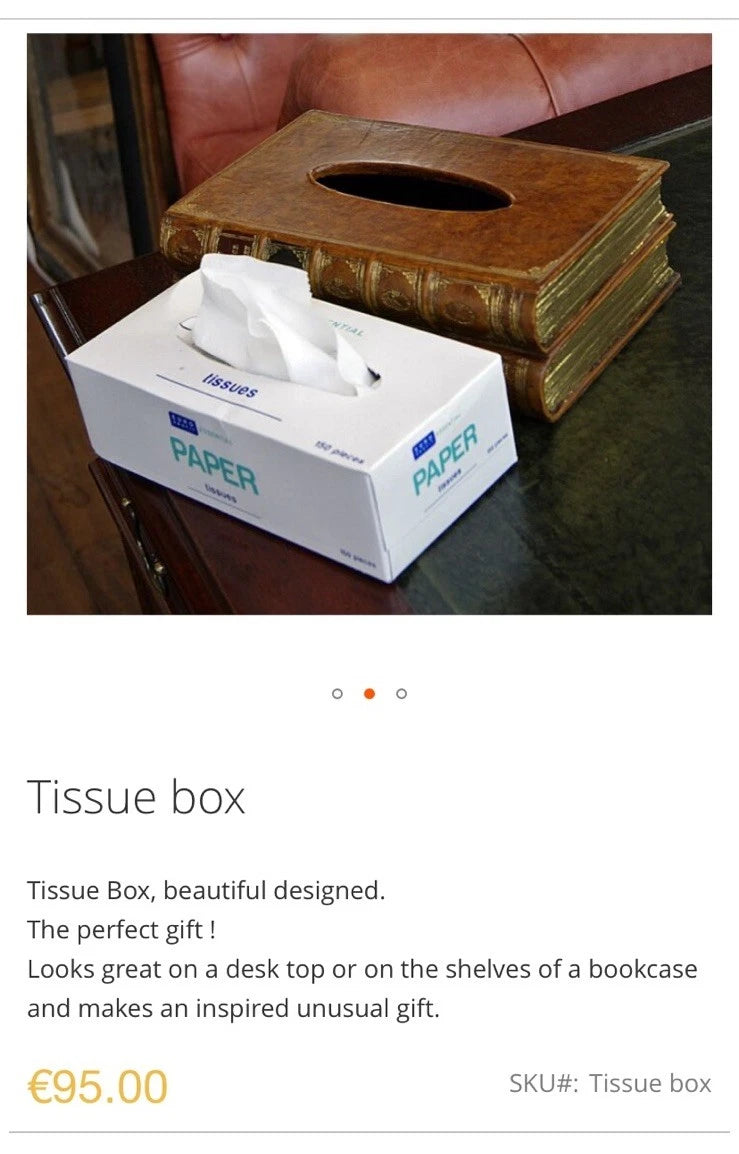 Novelty Animal Skin Tissue Box Cover! | eBay