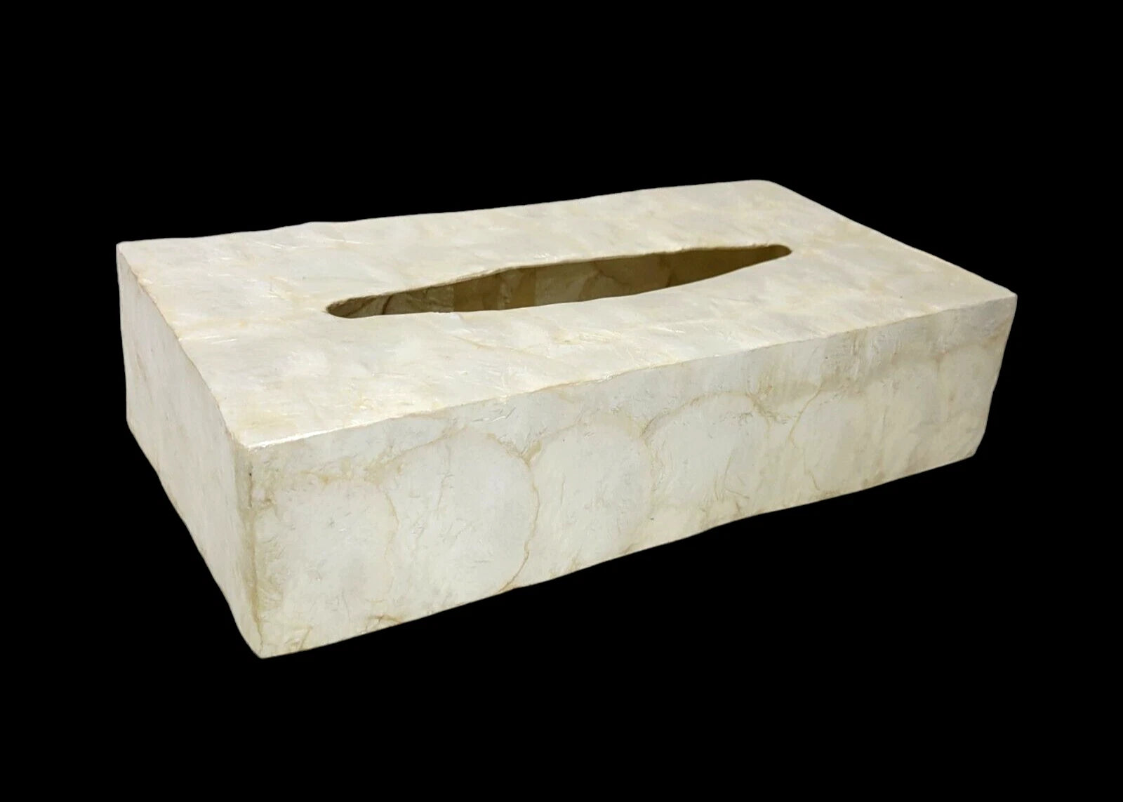 Natural Capiz Shell Rectangular Tissue Box Holder Cover 12.25" x 5.75" x 2.75" | eBay