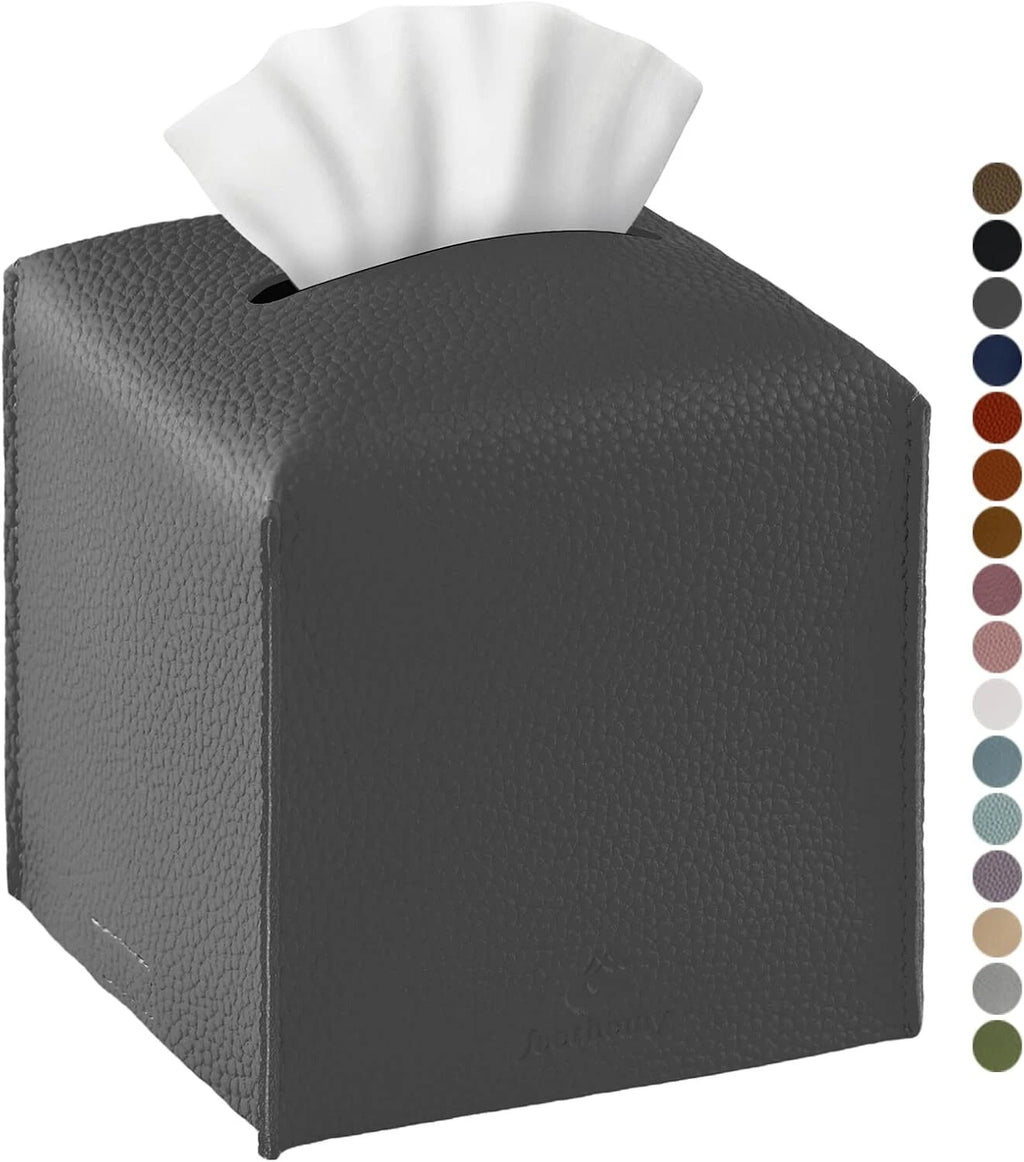 PU Leather Tissue Box Covers – Modern Square Holders for Home, Office & Bathroom | eBay