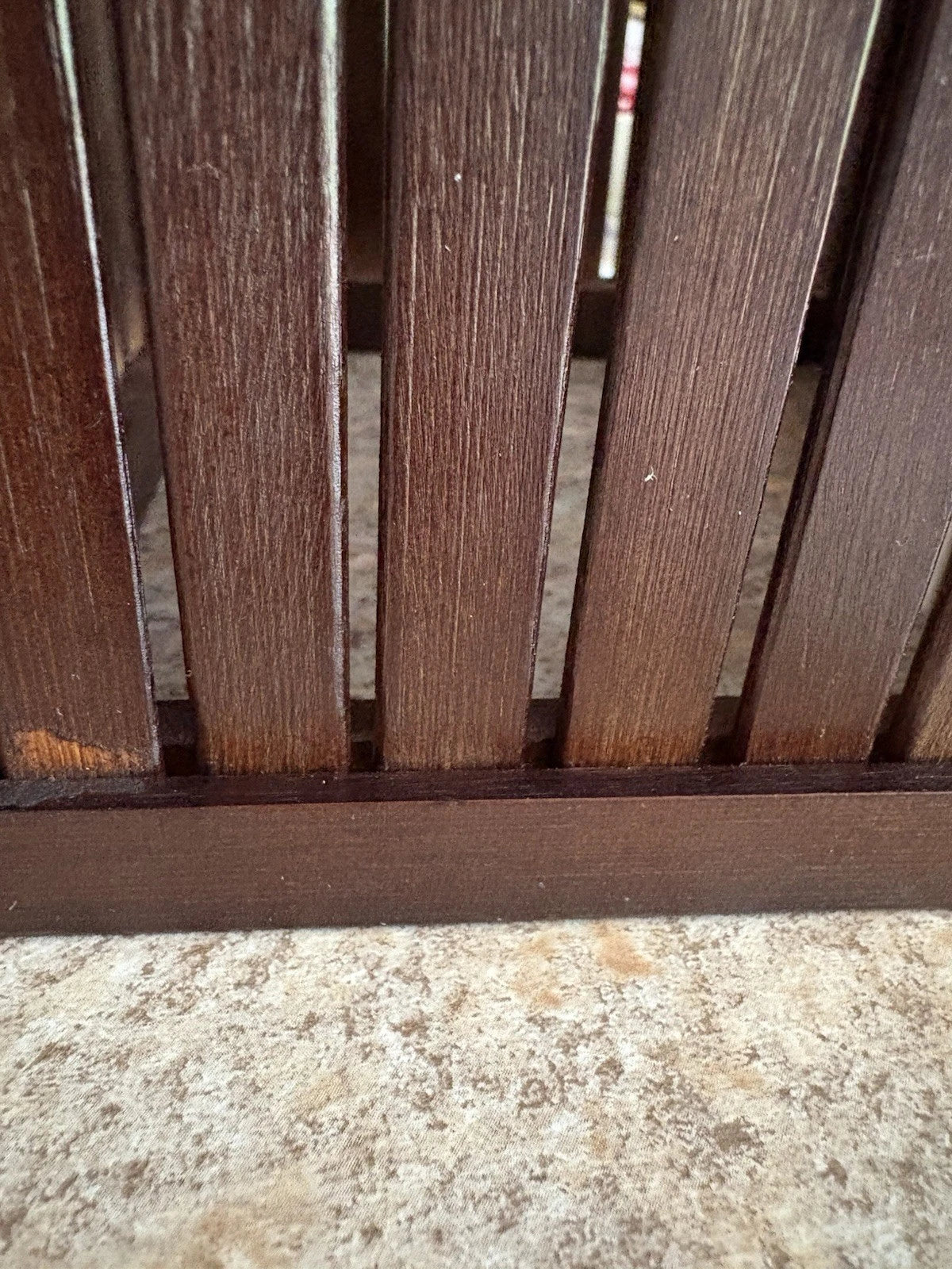 Wood Slats Brown Square Tissue Box Cover | eBay