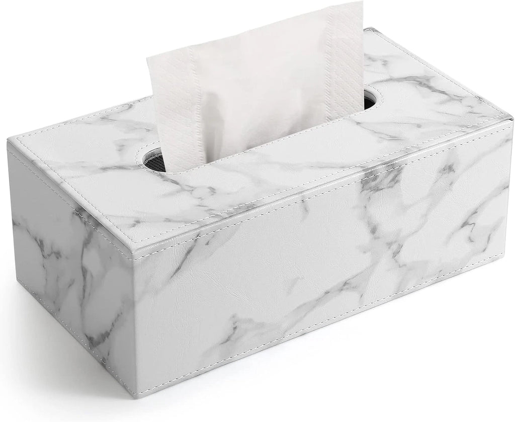 Tissue Box Cover, PU Leather Tissue Box Holder Rectangular Tissue Holders for Ho | eBay