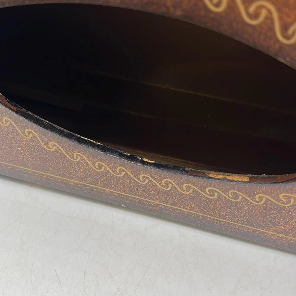 Wooden Book Tissue Box Napkin Holder Dispenser Cover Case Home Decor | eBay