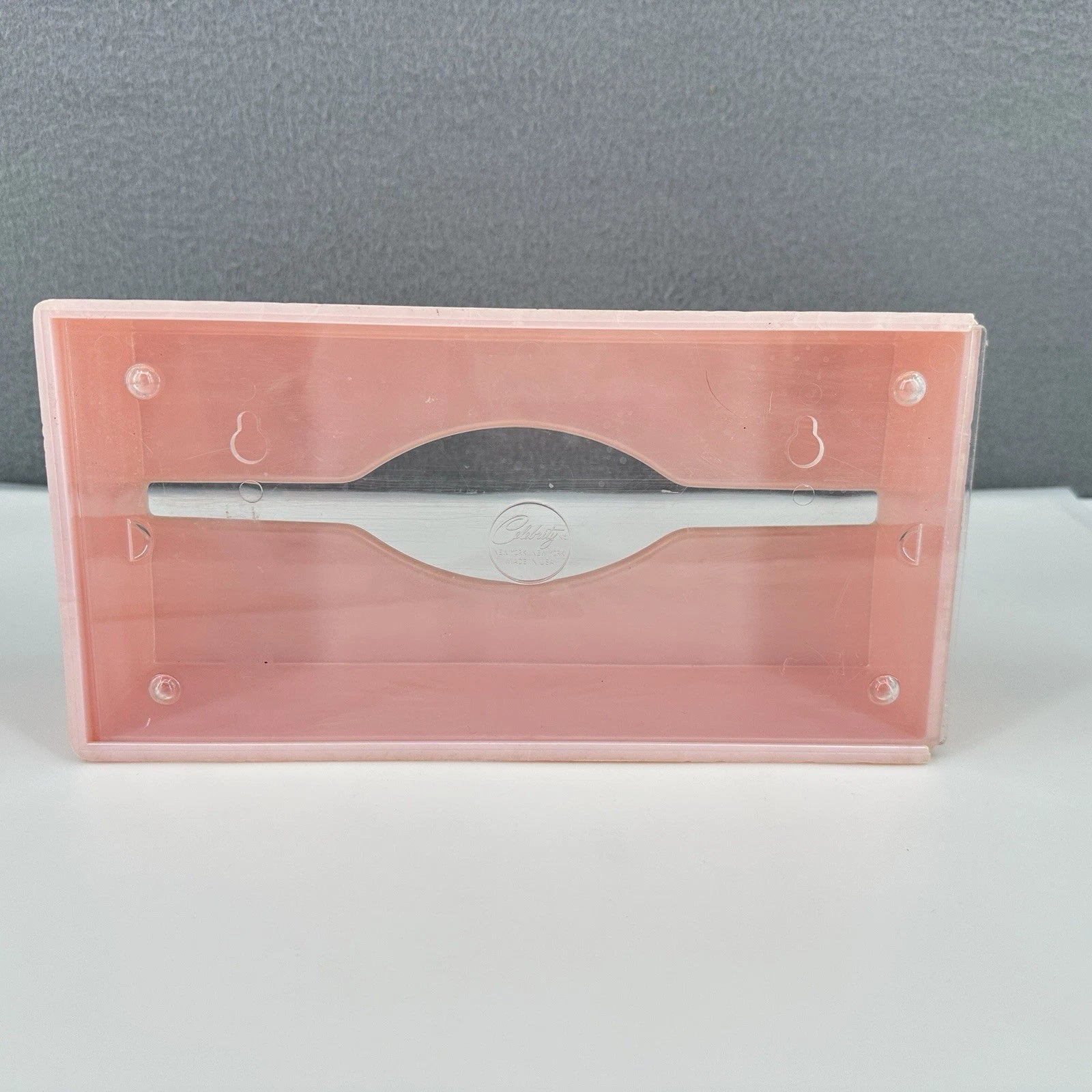 Vintage MCM Celebrity Pink Starburst Tissue Box Holder Acrylic Lucite Plastic | eBay
