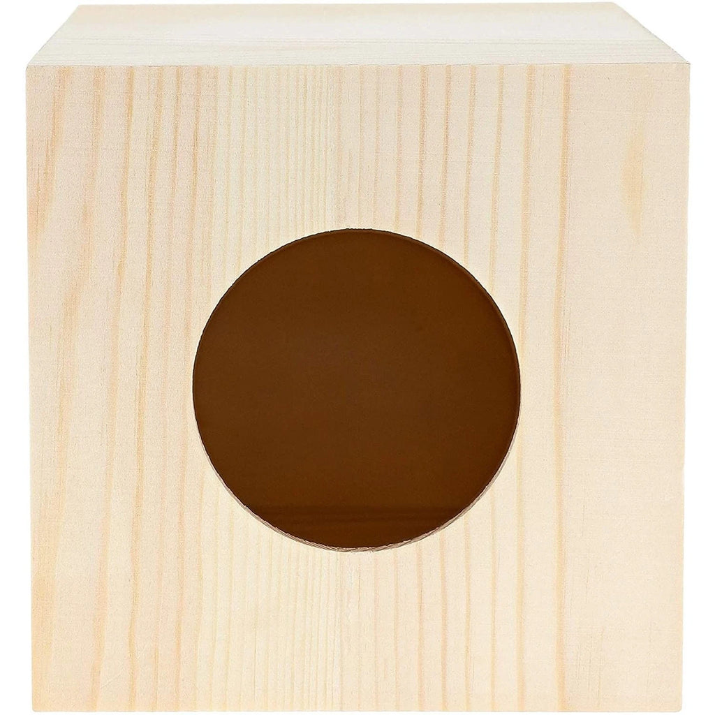 2 Pack Unfinished Wood Tissue Box Cover for DIY Crafts, Home Decor, 5x5.5 in | eBay