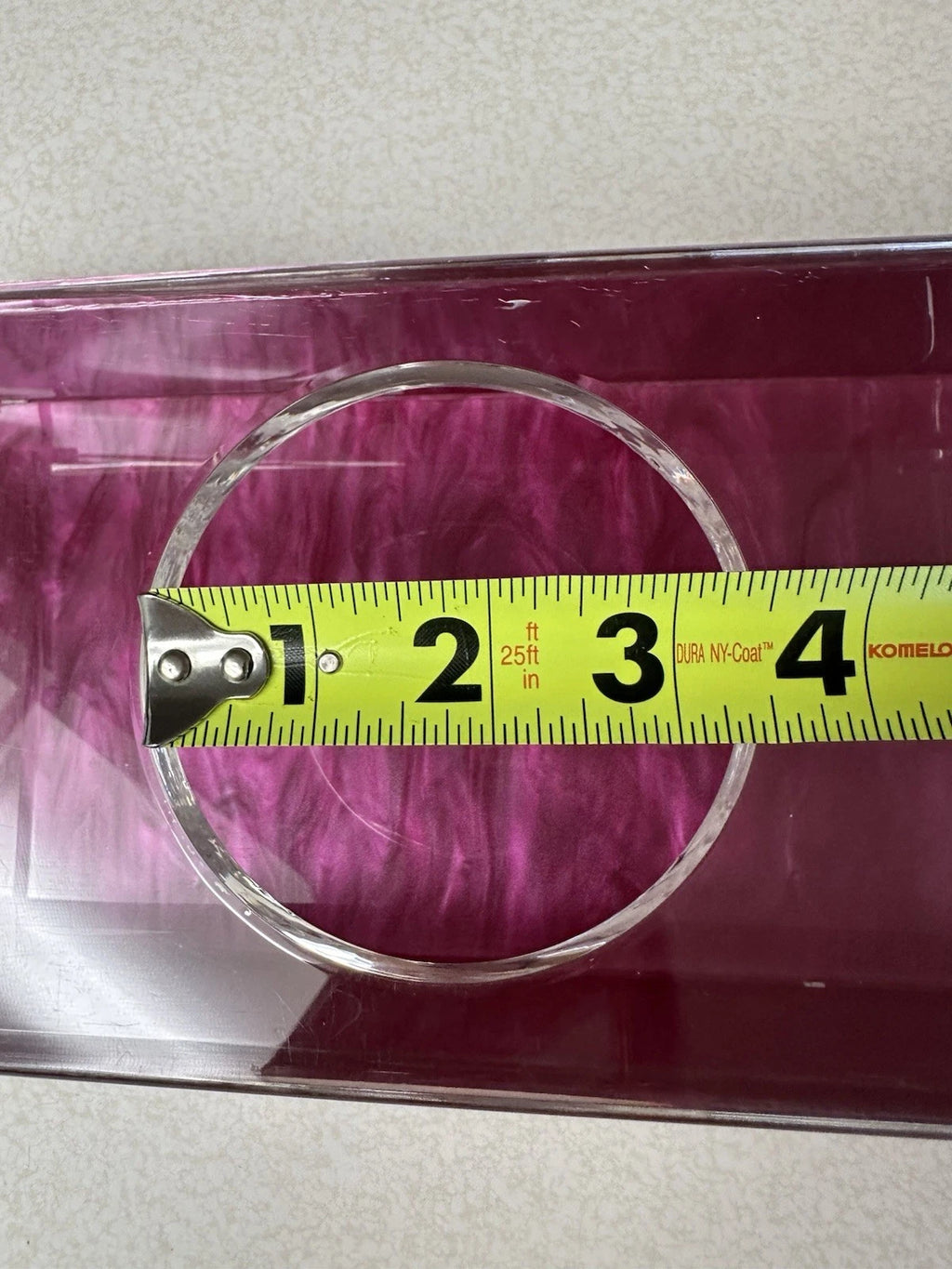 Vintage MCM Regency Thick Lucite Kleenex Cut Tissue Box Holder Acrylic pink | eBay