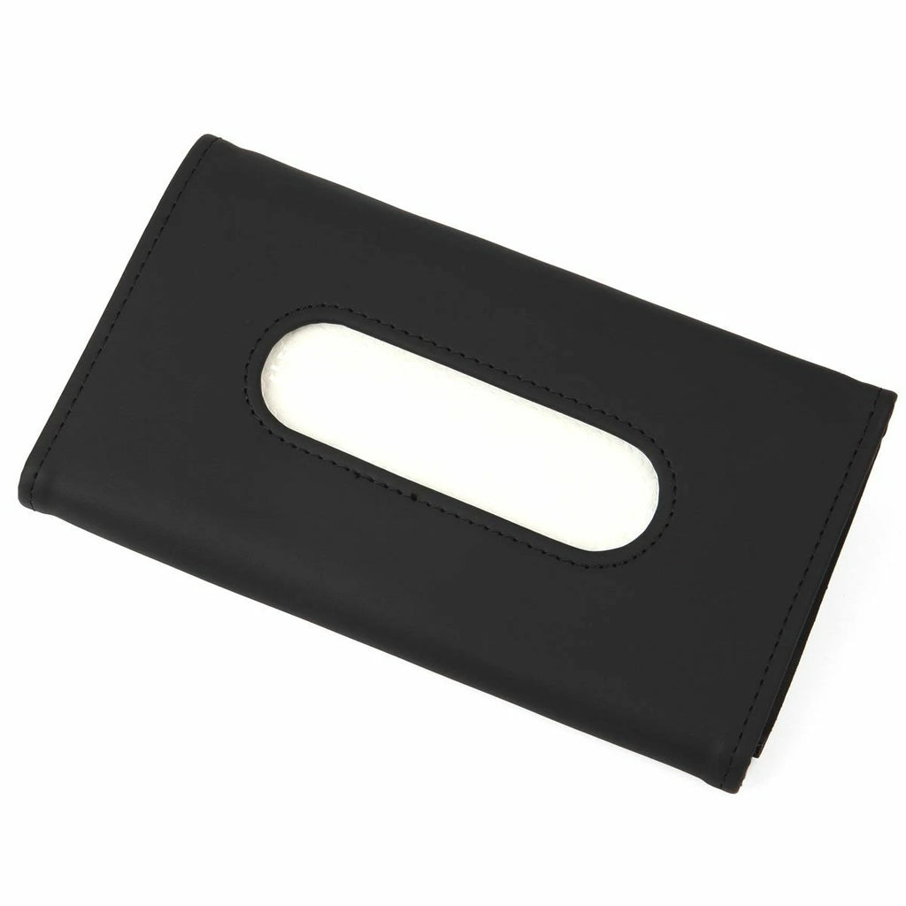 Car Tissue Box Cover Towel Sun Visor Paper Napkin Case Holder Organizer Storage | eBay