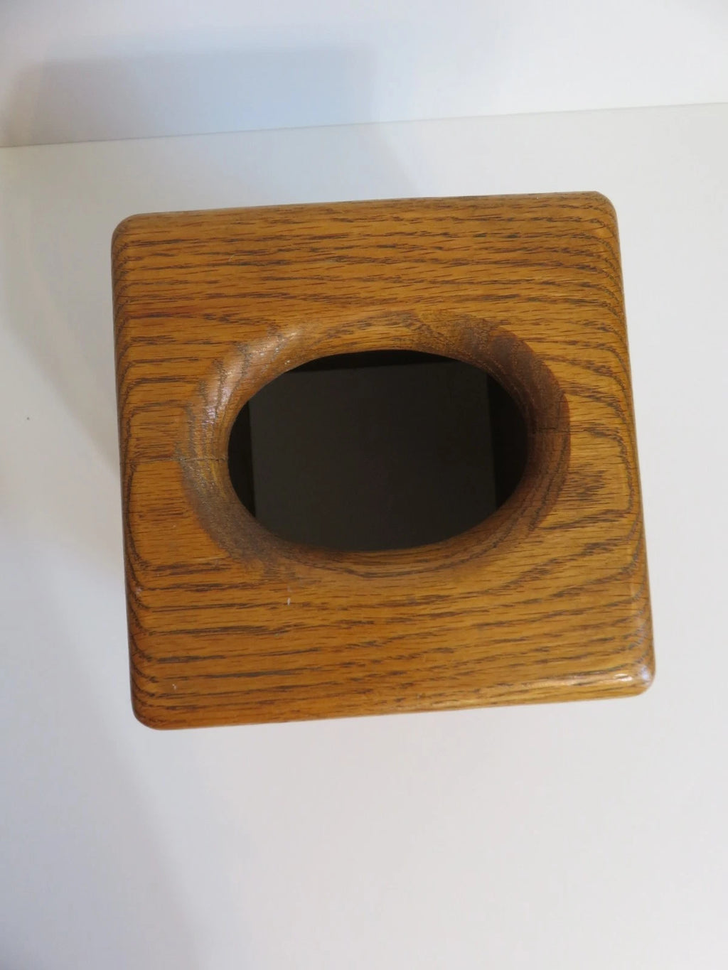 Vintage Wood Tissue Box Square Cover 6" H x 5.25" W | eBay