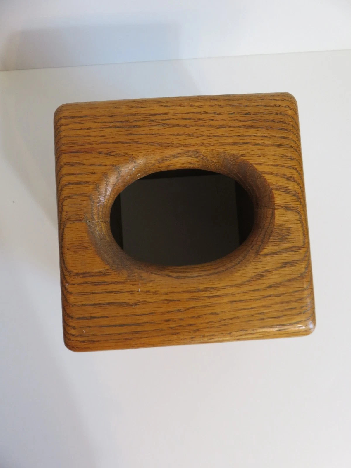Vintage Wood Tissue Box Square Cover 6" H x 5.25" W | eBay