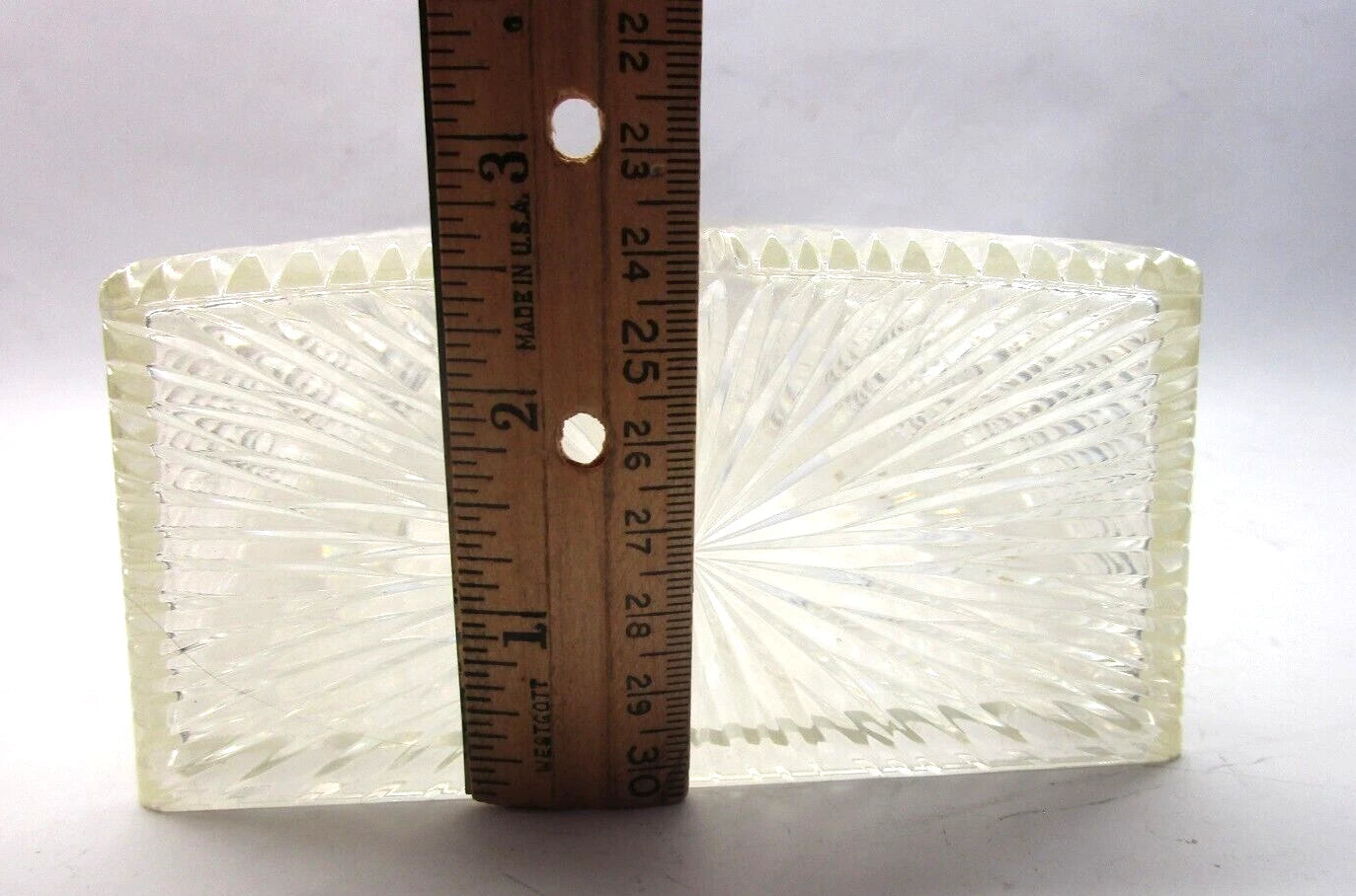 Vintage 60s Celebrity Tissue Box Holder Starburst Acrylic Lucite Plastic | eBay