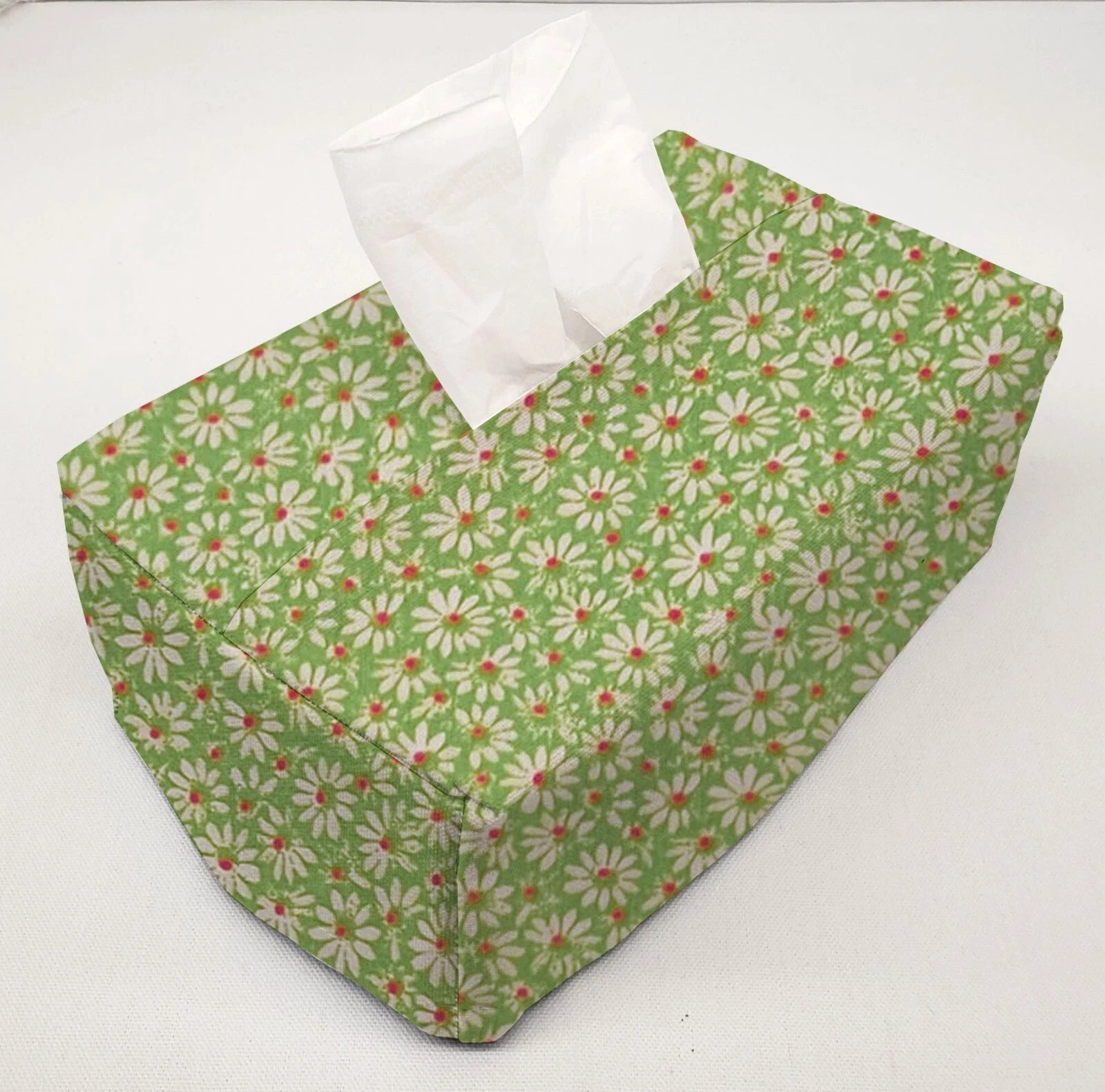 Crazy for Daisies Tissue Box Cover | eBay