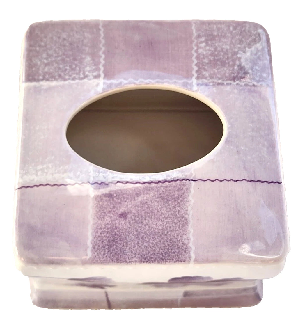 Ceramic Tissue Box Cover Bathroom Kleenex Accessories Facial Tissue Holder | eBay