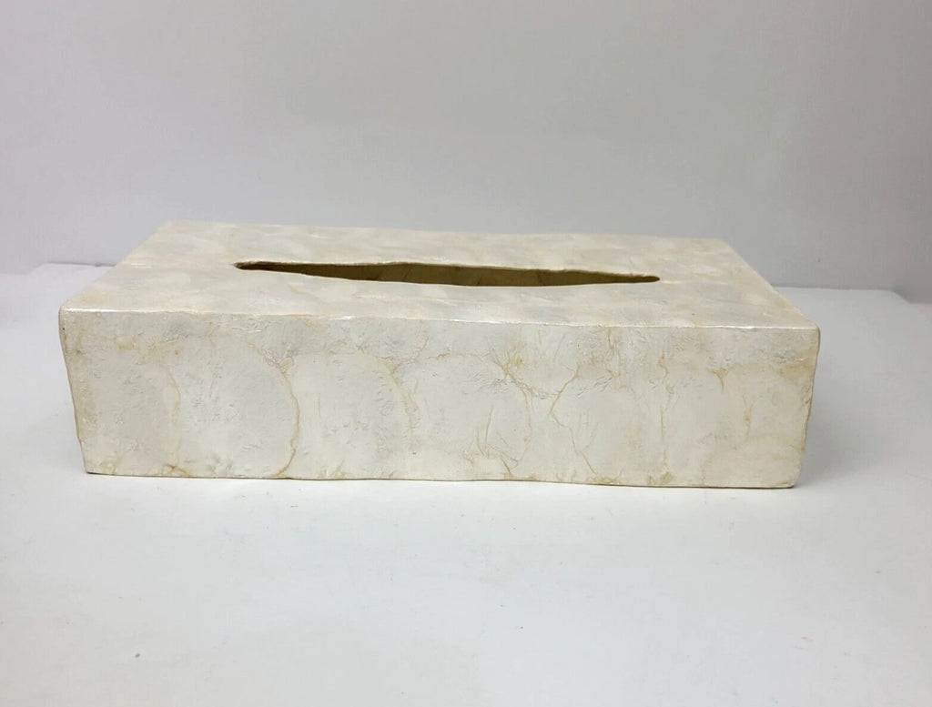 Natural Capiz Shell Rectangular Tissue Box Holder Cover 12.25" x 5.75" x 2.75" | eBay