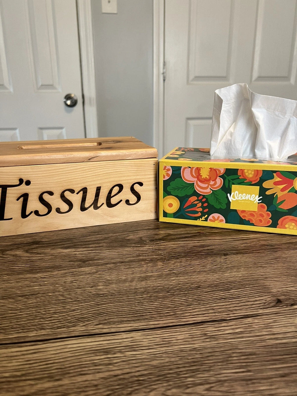 Handmade Cedar Tissue Box Cover | eBay