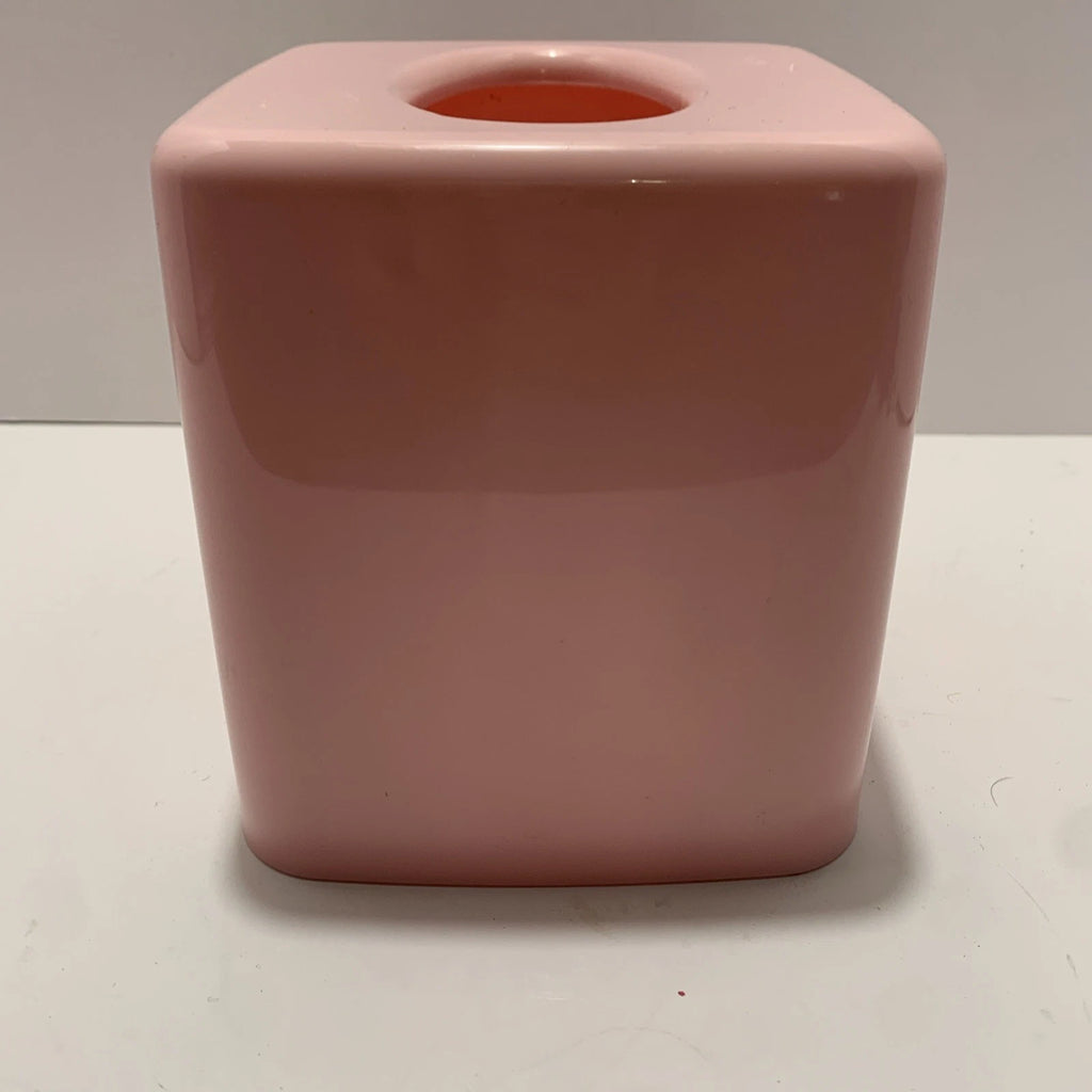 Vintage Pink Mauve Hard Plastic Square Tissue Box Cover | eBay
