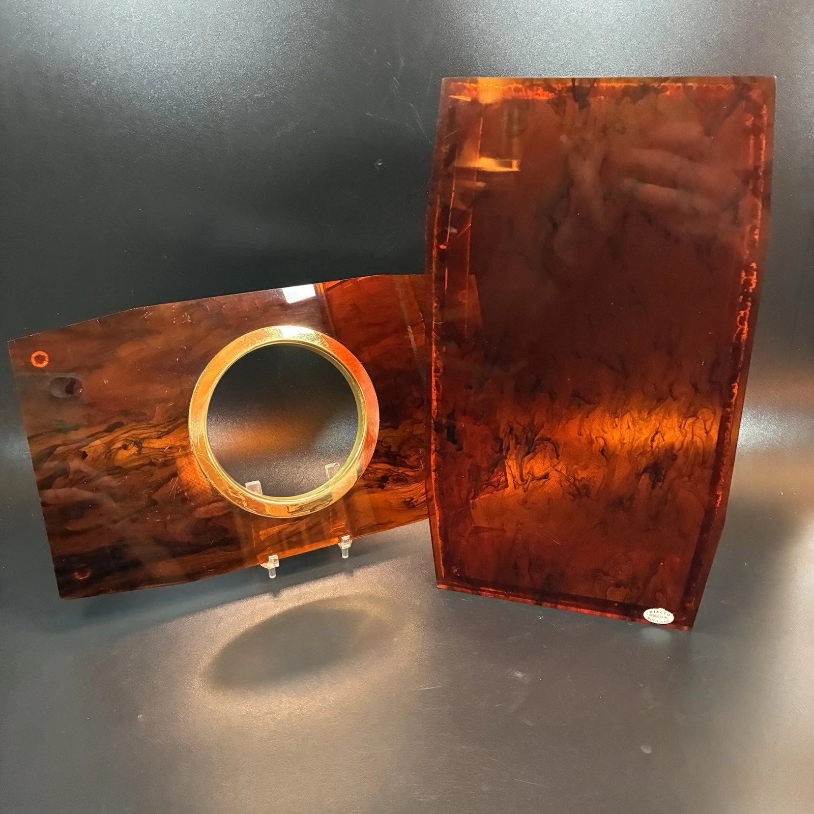 Vintage Rialto Faux Tortoiseshell Lucite Tissue Box Cover Taiwan Mid Century | eBay