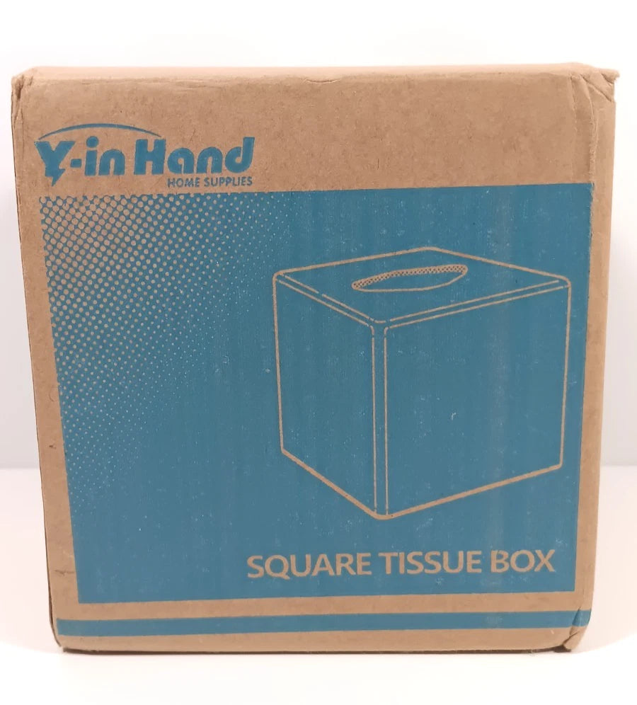 Gold Tissue Box Cover Square | eBay