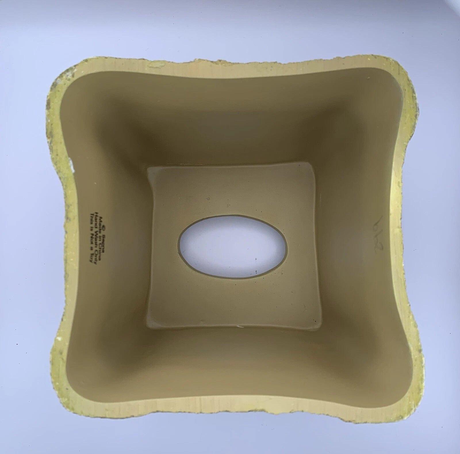 Sand castle tissue box cover.Heavy resin “sand” texture on outside surface.Beach | eBay